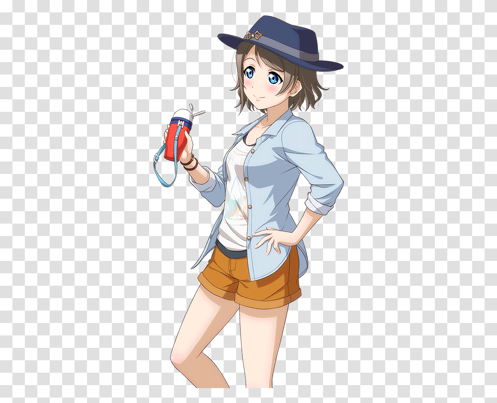 Love Live Sunshine, Hat, Apparel, Comics Transparent Png