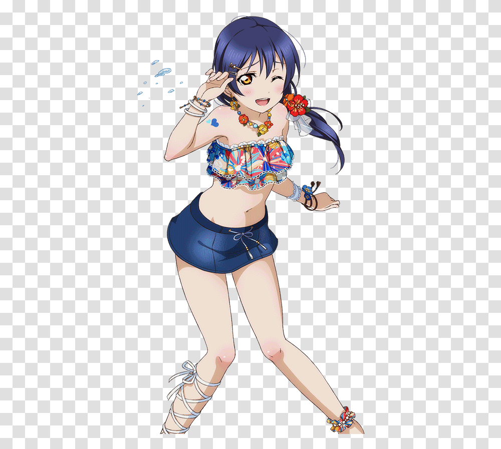 Love Live Umi, Costume, Figurine, Person Transparent Png