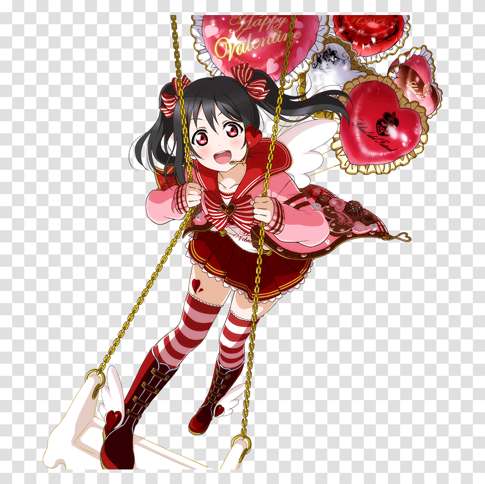 Love Live Valentine's Day Nico, Person, Human, Leisure Activities, Costume Transparent Png