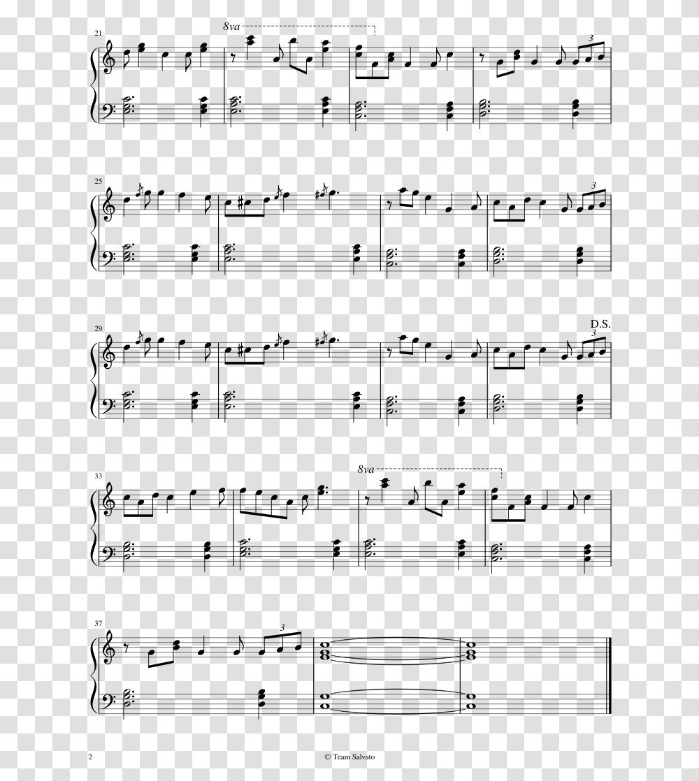 Love Me Again Piano Sheet Music, Gray, World Of Warcraft Transparent Png