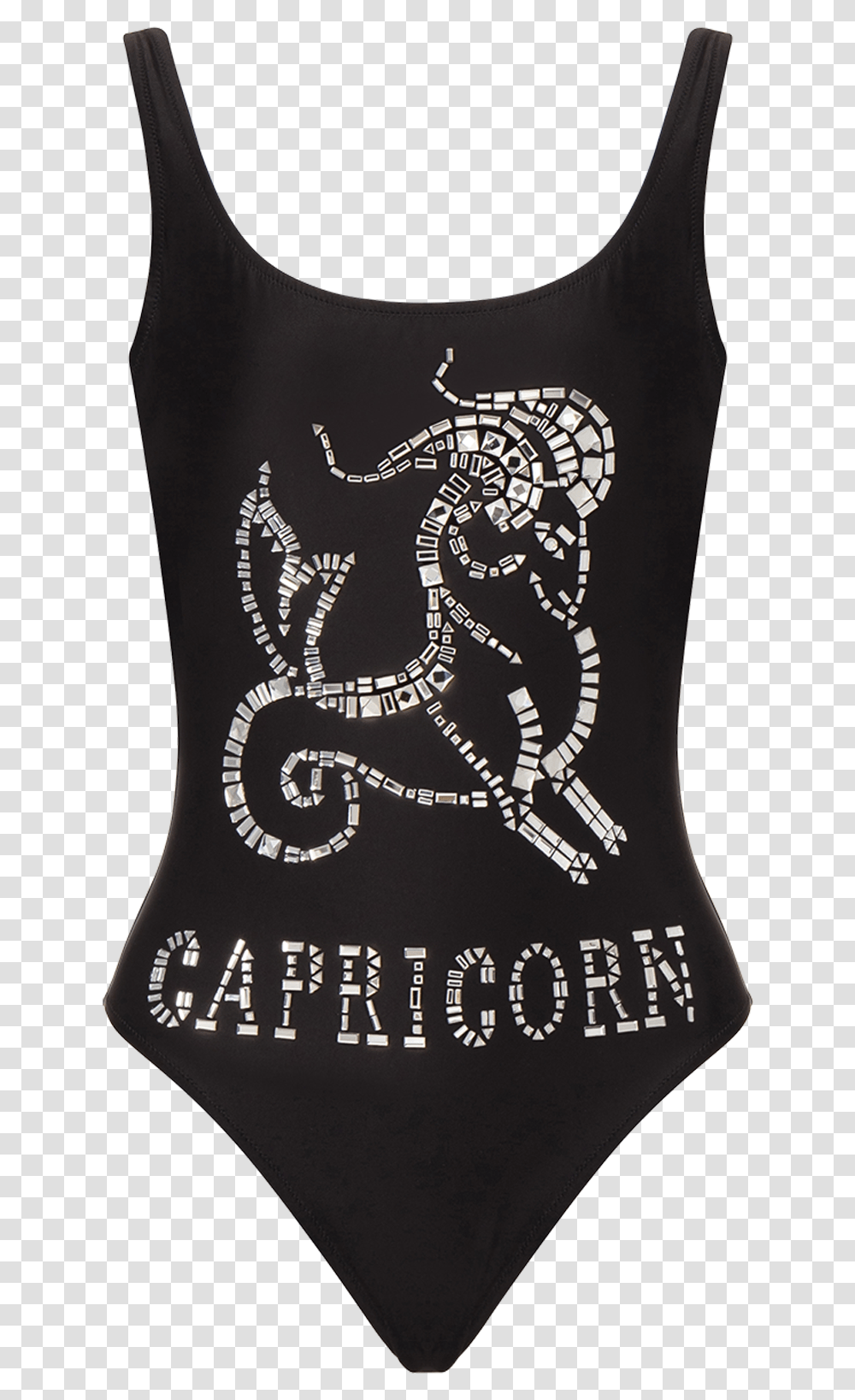 Love Me Starlight Capricorn Swimsuit Active Tank, Pillow, Cushion, Skin, Clothing Transparent Png