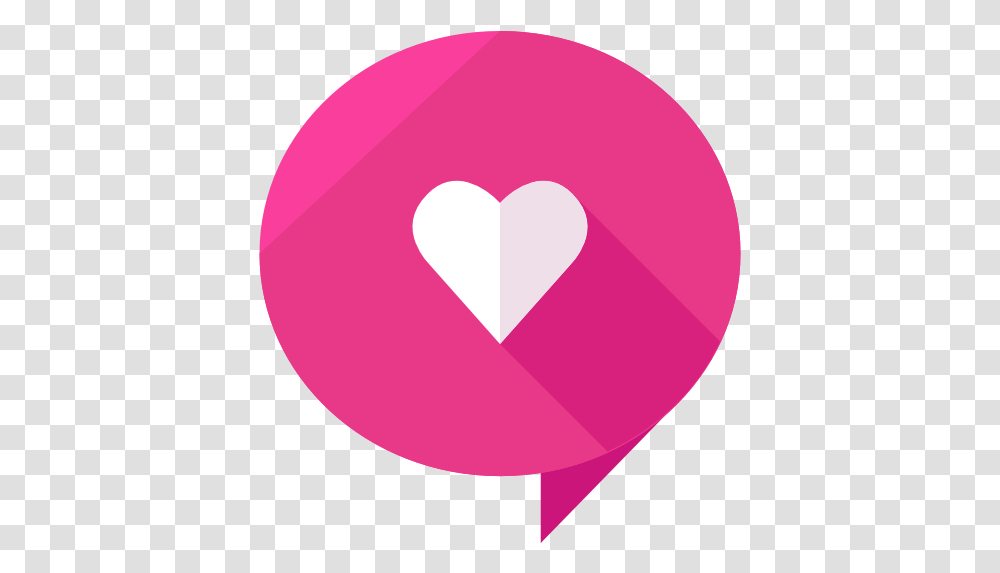 Love Message Free Vector Icons Designed By Roundicons Messenger Icon In Pink, Balloon, Heart Transparent Png