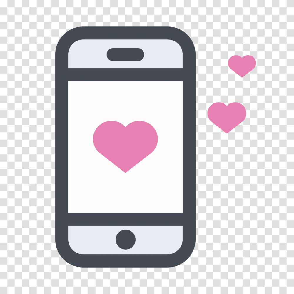 Love Message Icon, Phone, Electronics, Mobile Phone, Cell Phone Transparent Png