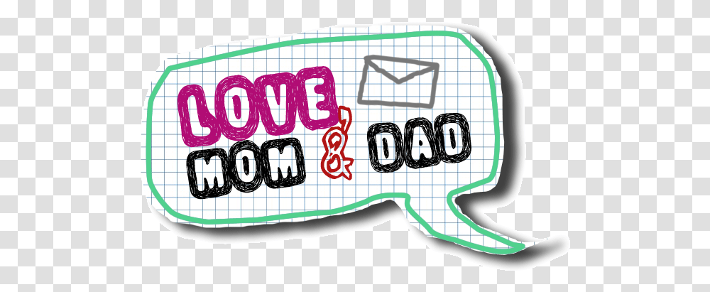 Love Mom Dad Love Mom And Dad Full Size Download The Merchandise Mart, Text, Word, Label, Meal Transparent Png