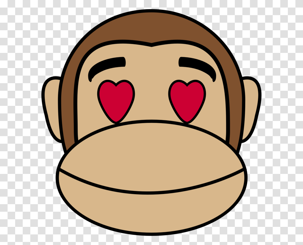 Love Monkey Gorilla Emotion Emoji, Furniture, Jar, Label Transparent Png