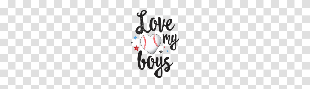 Love My Boys Baseball Tshirt Mom Mother Dad Stars Gift, Sport, Team Sport, Poster Transparent Png