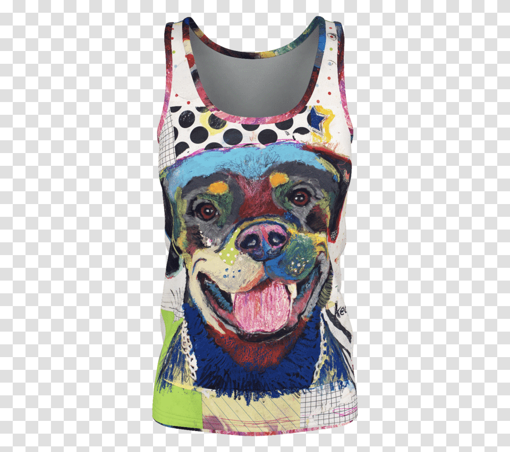 Love My Rottweiler Tank Top For Women, Canvas, Art, Modern Art, Painting Transparent Png