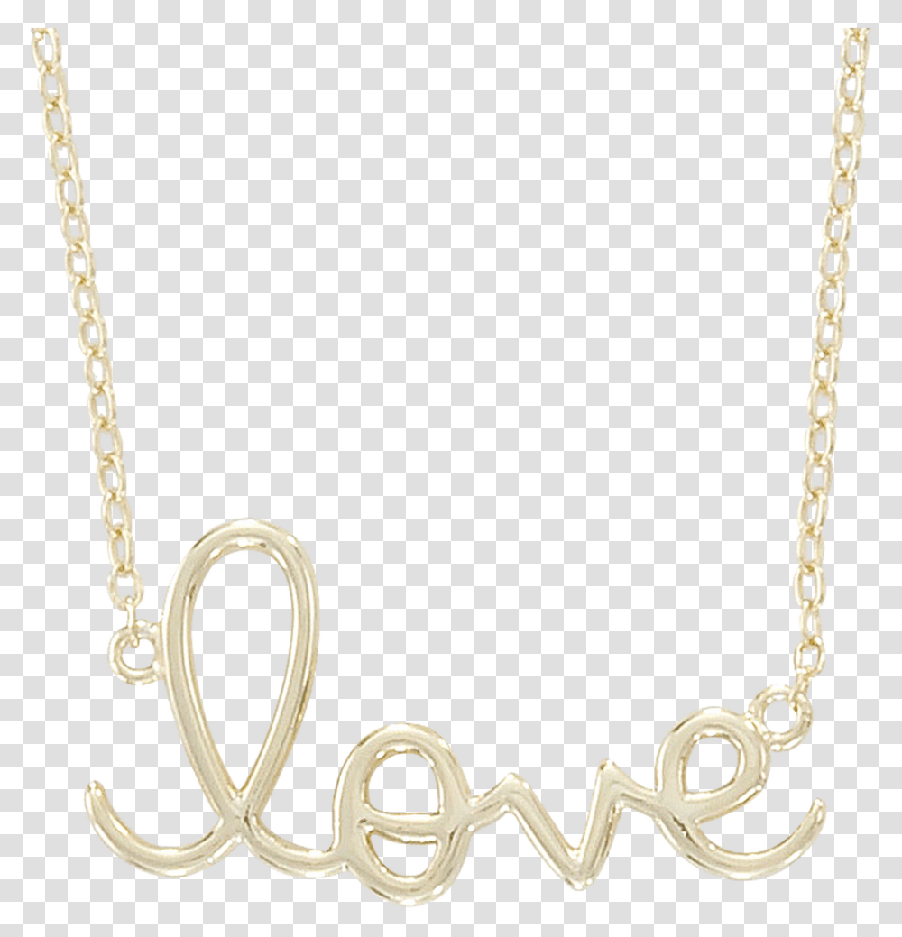 Love Necklace In Sterling Silver Solid, Jewelry, Accessories, Accessory, Pendant Transparent Png