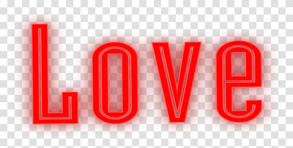 Love Neon Neonlove Ftestickers Valentinesday Valentinesday2019 Colorfulness, Label, Alphabet Transparent Png
