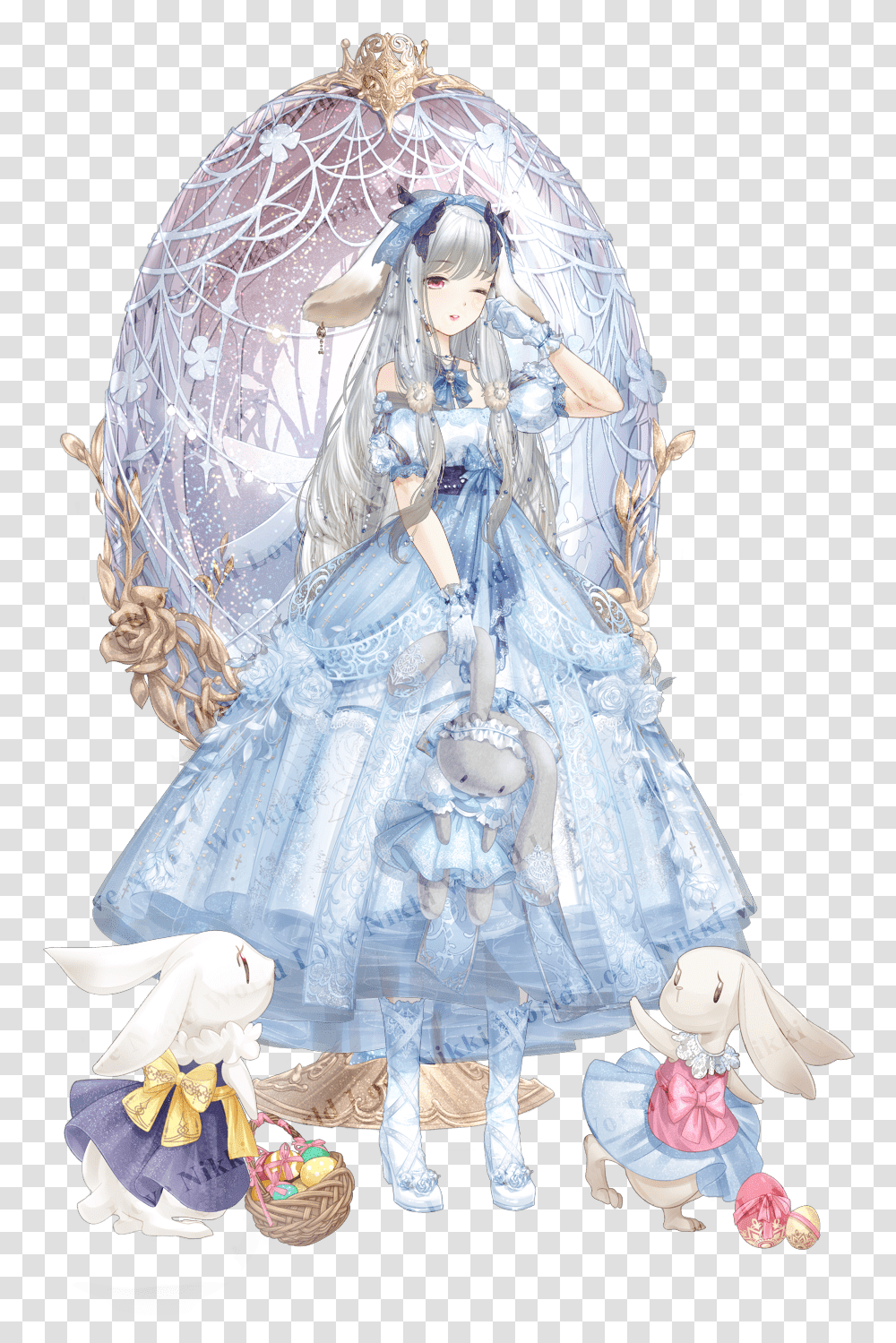 Love Nikki Easter Bunny, Doll, Toy, Costume Transparent Png
