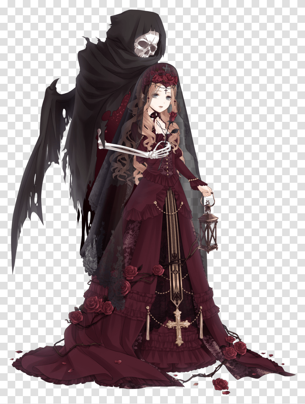 Love Nikki Gothic Outfit Download, Person, Human, Costume Transparent Png