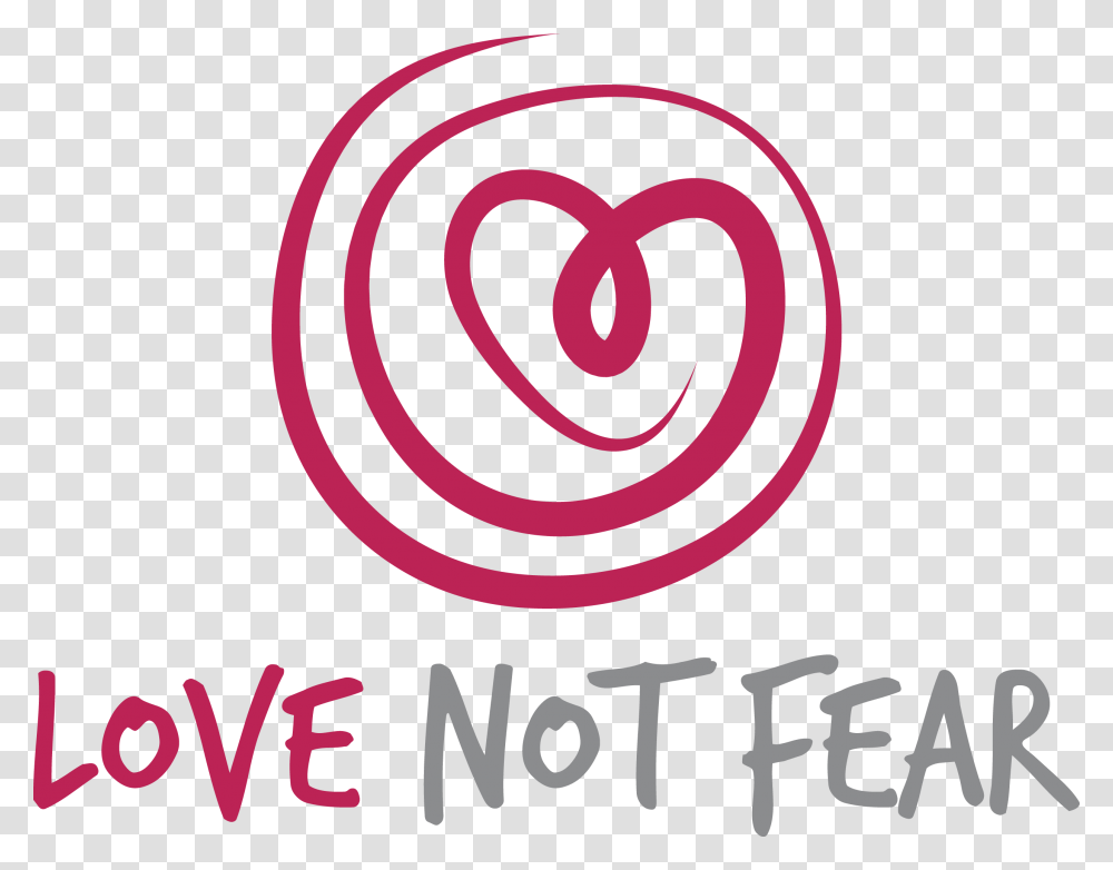 Love Not Fear, Logo, Trademark, Spiral Transparent Png
