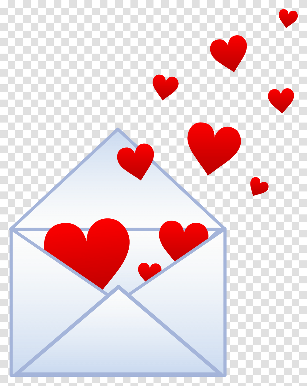 Love Note Clipart, Heart, Envelope, Mail, Greeting Card Transparent Png