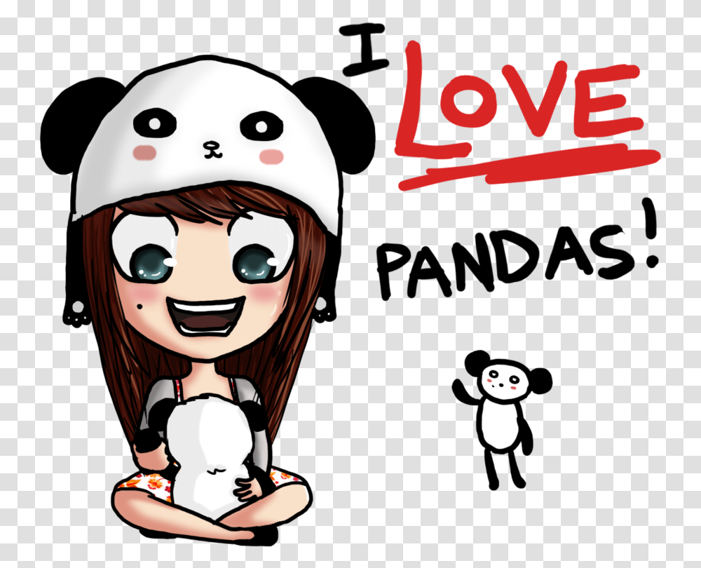 Love Panda, Bird, Face Transparent Png