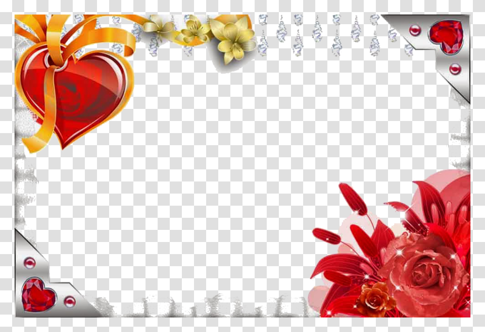 Love Photo Frame, Accessories, Jewelry, Glasses, Flower Transparent Png