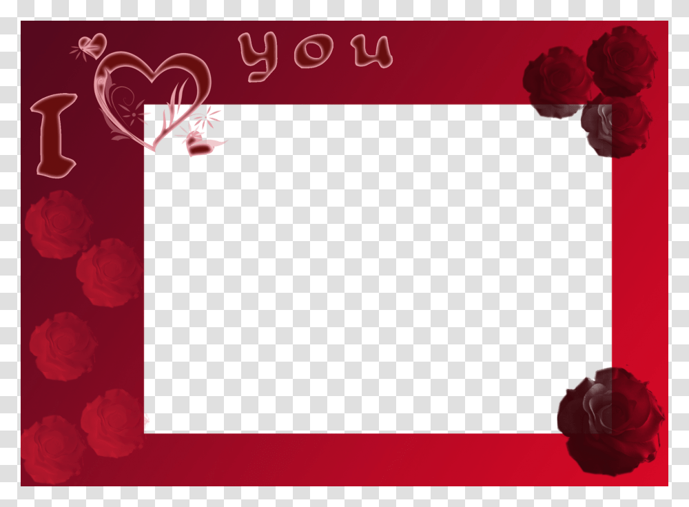 Love Photo Frame Full Hd, Envelope, Mail, Rose Transparent Png