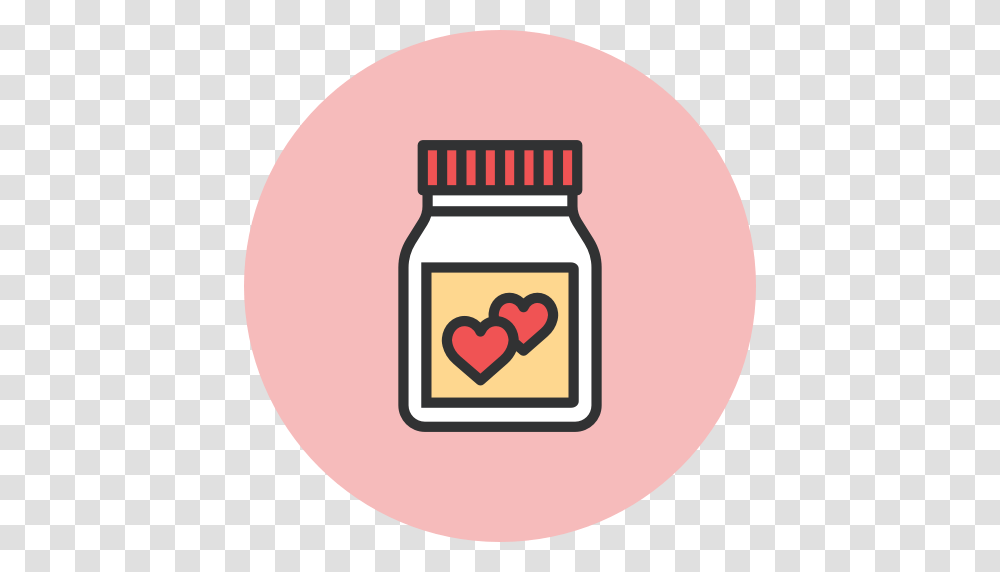 Love Pills Pot Icon, Label, Food, Steamer Transparent Png