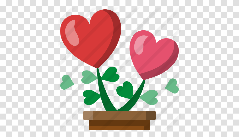 Love Plant Free Love And Romance Icons Iconos De Amor, Heart, Flower, Blossom, Dating Transparent Png