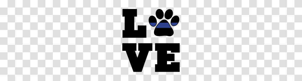 Love Police Dog Paw Print, Outdoors, Nature Transparent Png
