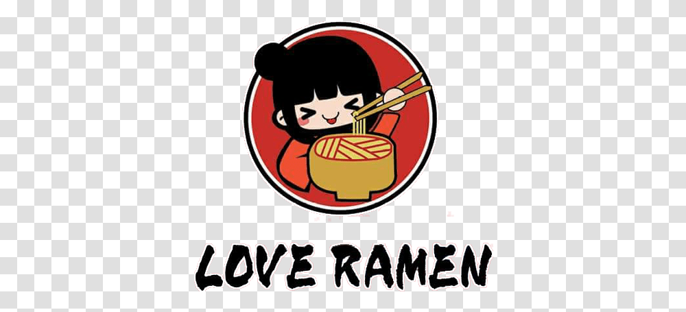 Love Ramen Japanese Restaurant Online Order Canyon Love Ramen, Label, Text, Sticker, Poster Transparent Png