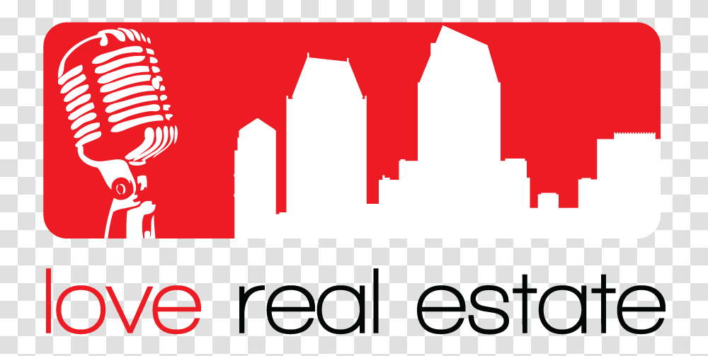 Love Real Estate Logo Creative Real Estate Investing, Word, Building Transparent Png