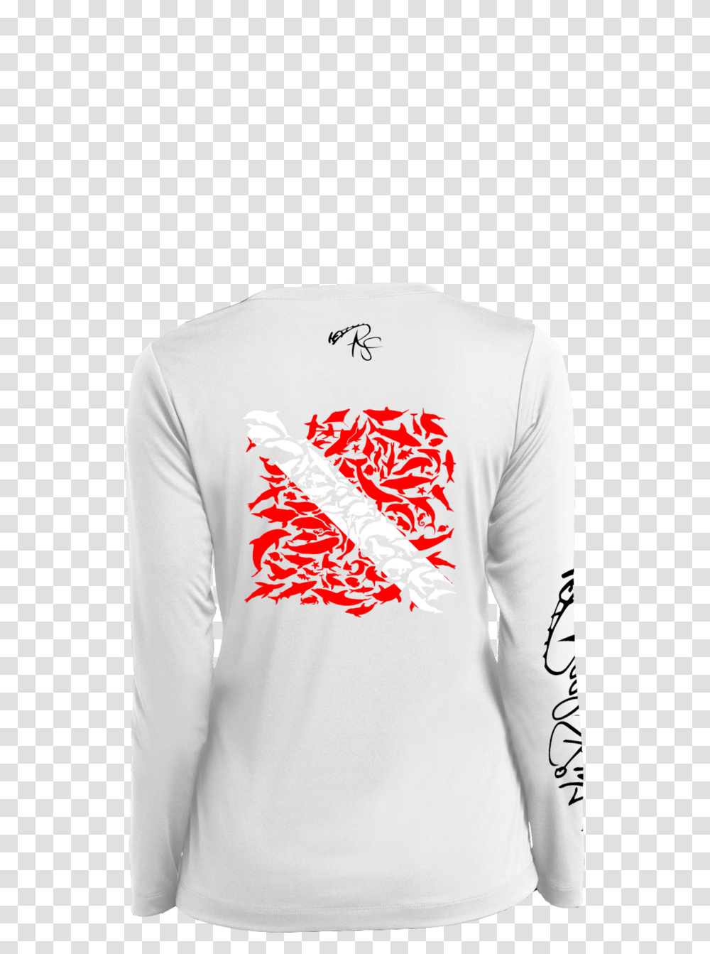Love Sea Animals Diver, Sleeve, Apparel, Long Sleeve Transparent Png