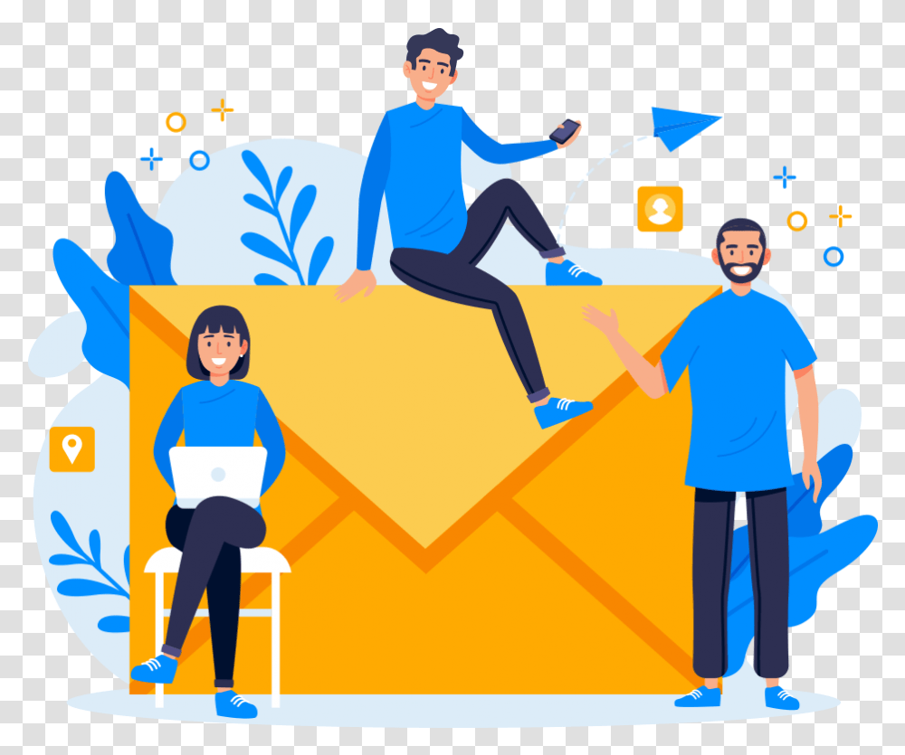 Love Sending Marketing Emails Here Are 4 Tips That You Email, Person, Pants, Clothing, Graphics Transparent Png