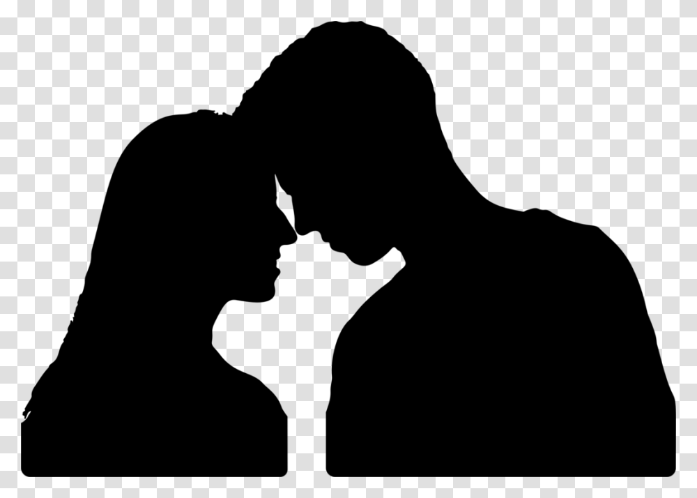 Love Silhouette Intimate Relationship Romance Hug, Gray, World Of Warcraft Transparent Png