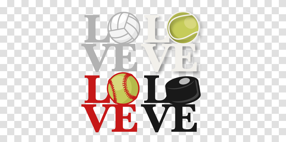 Love Sports Titles Scrapbook Cute Clipart Clip Art, Ball, Team Sport, Baseball, Softball Transparent Png
