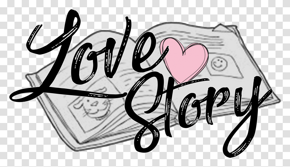 Love Story Love Story Love Story Line, Calligraphy, Handwriting, Label Transparent Png