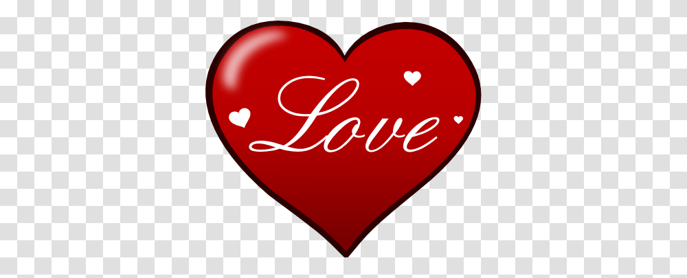 Love, Heart, Cushion, Label Transparent Png