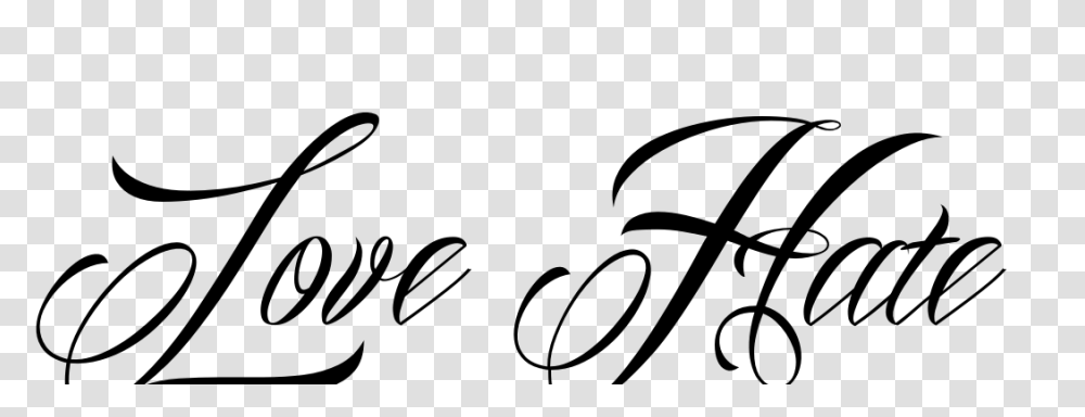 Love Tattoo Images, Handwriting, Label, Calligraphy Transparent Png