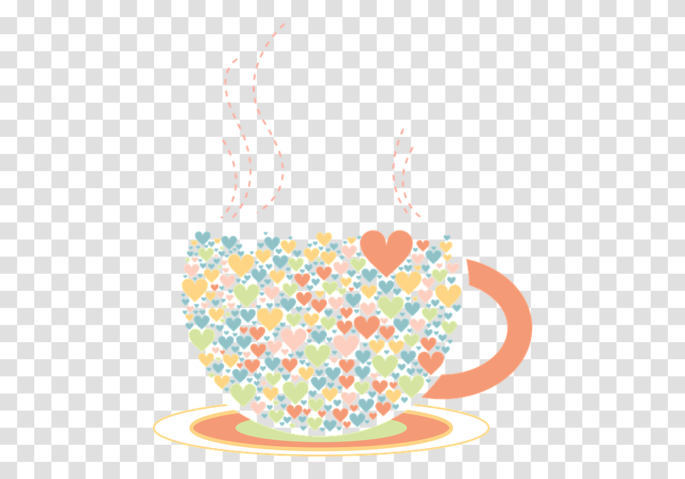 Love Tea Cup Illustration Color Tea And International Women Day, Accessories, Accessory, Necklace, Jewelry Transparent Png