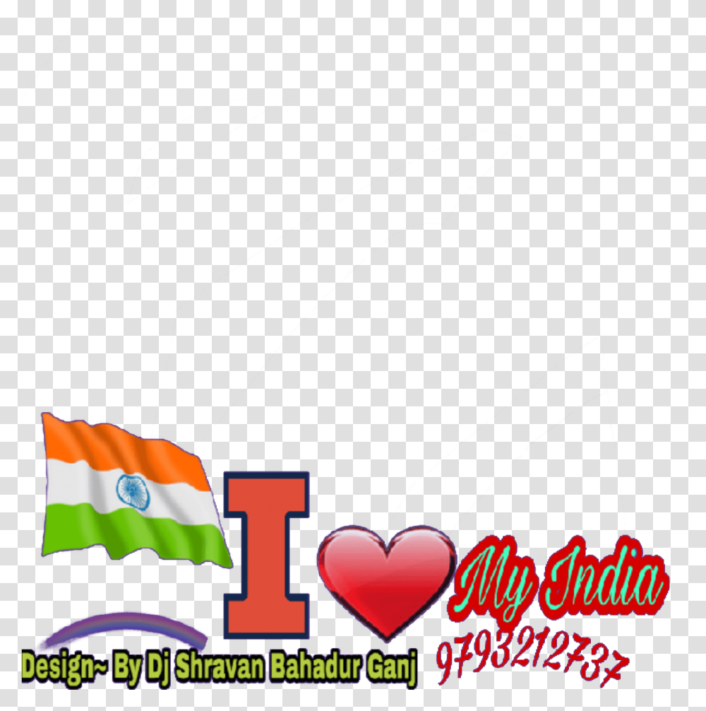 Love Text Love My India Text, Bow, Paper Transparent Png