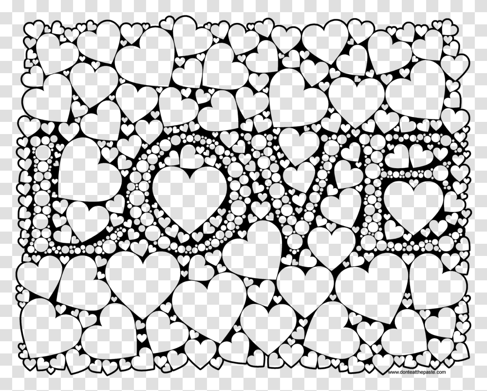 Love Theme Colouring Pages, Gray, World Of Warcraft Transparent Png