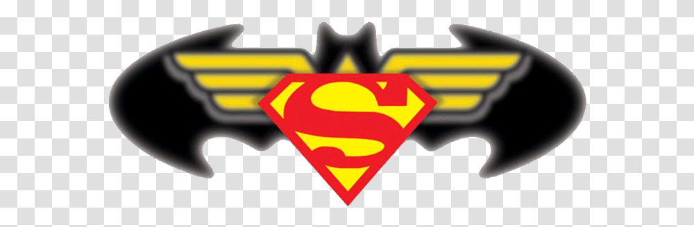 Love Triangle Batman To Be Dc Comics Trinity Logo, Symbol, Dynamite, Label, Emblem Transparent Png