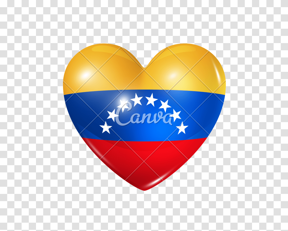 Love Venezuela Heart Flag Icon, Balloon Transparent Png