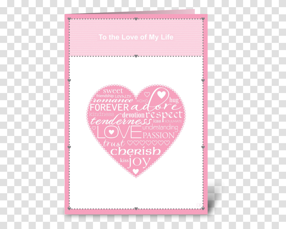 Love Words Greeting Card Heart, Advertisement, Paper, Poster Transparent Png