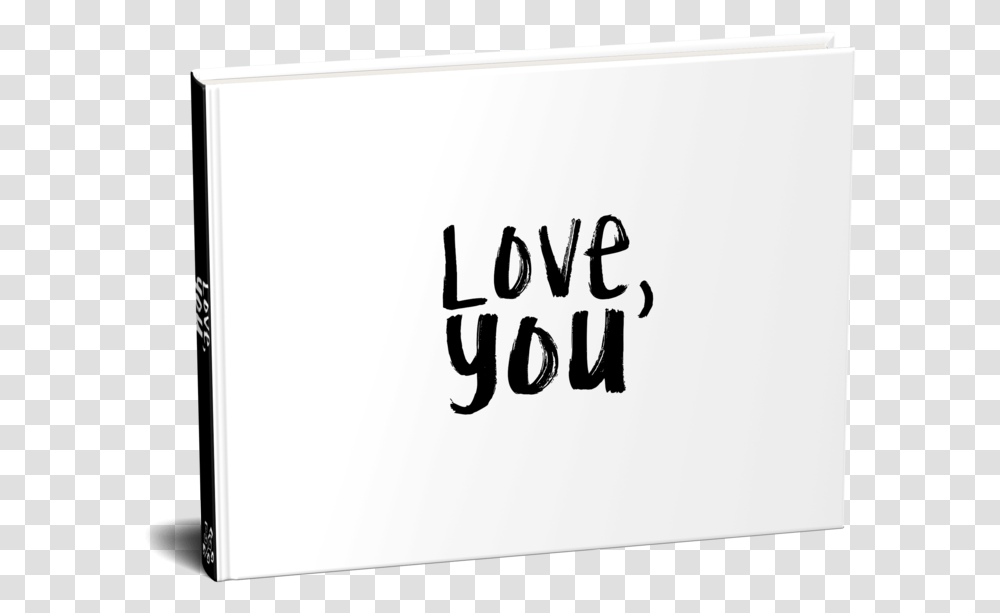 Love You Mockup Paw, White Board, Screen, Electronics Transparent Png