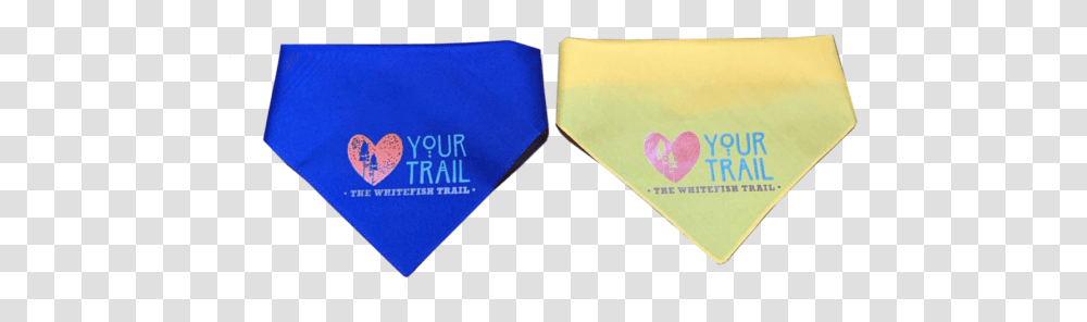 Love Your Trail Dog Bandana Umbrella, Passport, Document, Text, Tie Transparent Png