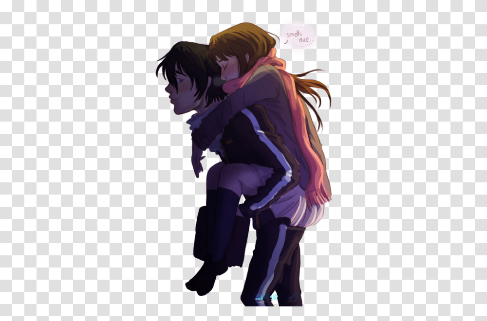 Love Yourself Noragami Anime Yato Characters Yato And Hiyori, Manga, Comics, Book, Person Transparent Png