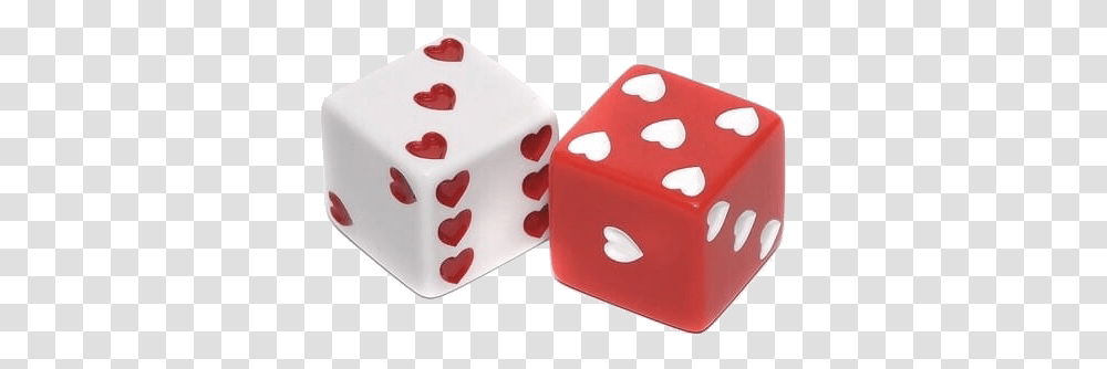 Lovecore Softcore Love Dice Aesthetic Heart Dice, Game, Birthday Cake, Dessert, Food Transparent Png