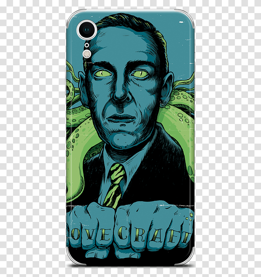 Lovecraft Iphone SkinData Mfp Src Cdn Rats In The Walls Niggerman, Person, Advertisement Transparent Png
