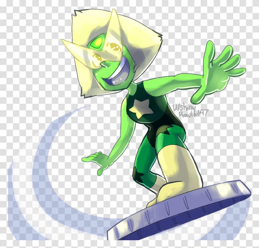 Loved Peridot Ever Since Her Debut And Only Just This Fictional Character, Toy, Elf, Recycling Symbol, Outdoors Transparent Png