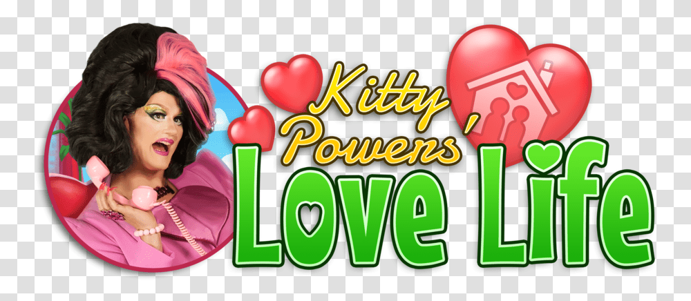 Lovelife Logo Kitty Kitty Power Alien Mode, Person, Crowd Transparent Png