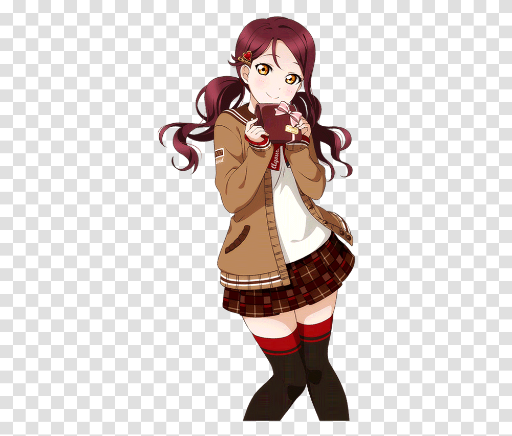 Lovelive Ll Riko Anime Love Live School Idol Project Love Live Sunshine Valentine Riko, Person, Human, Sweets, Food Transparent Png