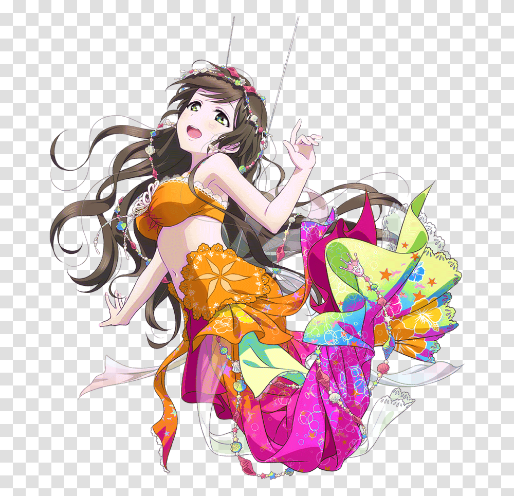 Lovelive Mermaid Nozomi Edit Recolor Love Live High Score, Dance Pose, Leisure Activities, Person Transparent Png