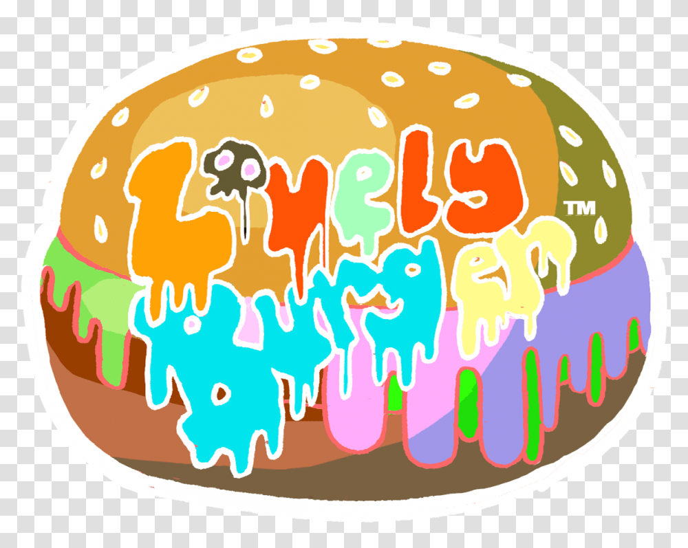 Lovely Burger Blog Archive Late Night Allnighter Illustration, Food, Dessert, Cream, Text Transparent Png
