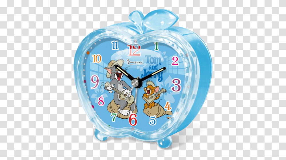 Lovely Cartoon Apple Shape Alarm Clock Quartz Clock, Analog Clock, Clock Tower, Architecture, Building Transparent Png