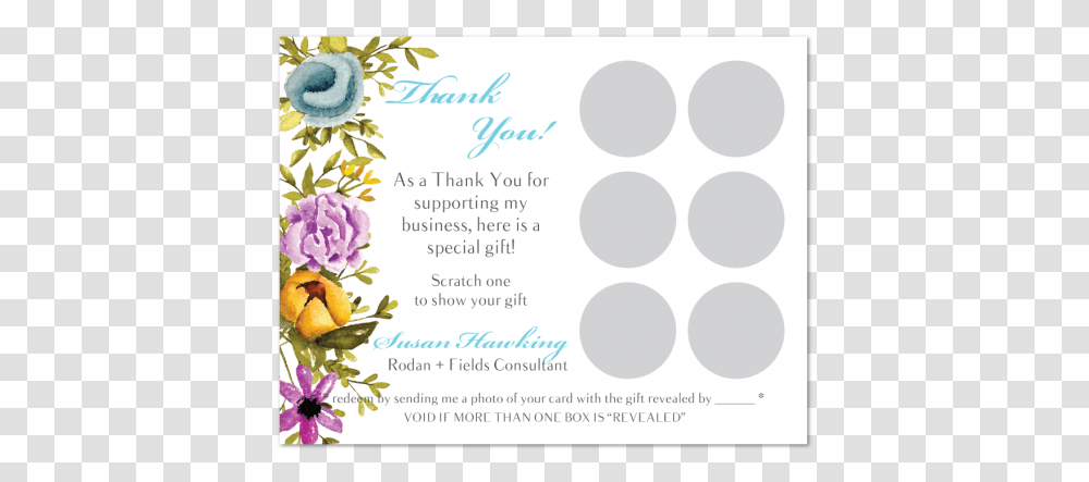Lovely Florals Gift Card Scratcherdata Caption Rose, Envelope, Mail, Floral Design, Pattern Transparent Png
